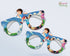 Marathon theme Birthday Party glasses - 6 Pcs. / Circle - image 1 of 8 | Party Supplies India