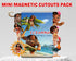 Moana Theme Mini Magnetic Return Gift Pack - image 1 of 6 | Party Supplies India