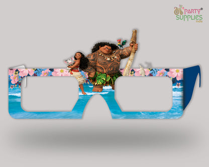 Moana theme Birthday Party glasses