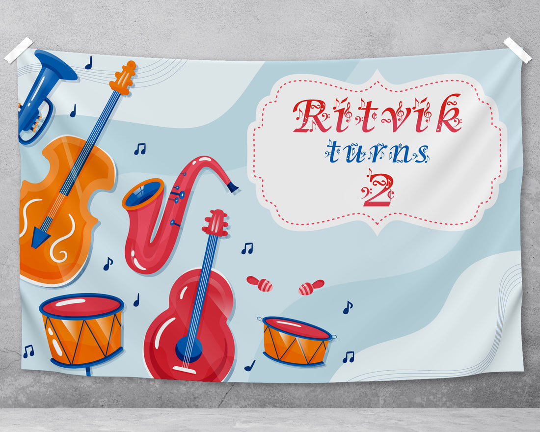 Music Theme Backdrop