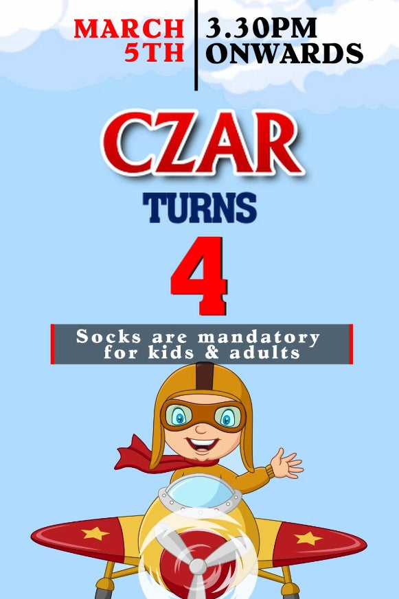 Aeroplane Theme E-Video Invite