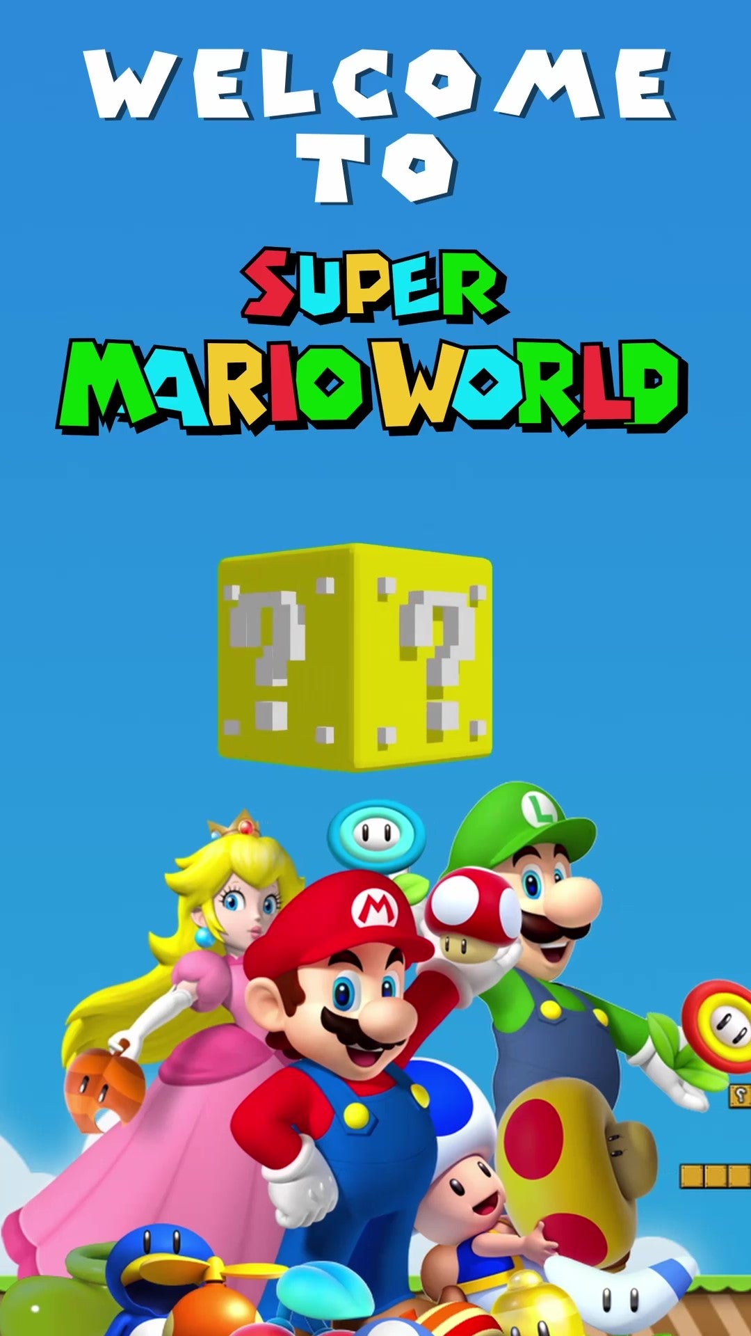 PSI Super Mario Theme E-Video Invite