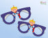 Prince theme Birthday Party glasses - 6 Pcs. / Circle - image 1 of 8 | Party Supplies India