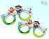 Shinchan theme Birthday Party glasses - 6 Pcs. / Circle - image 1 of 8 | Party Supplies India