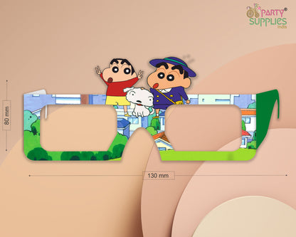 Shinchan theme Birthday Party glasses