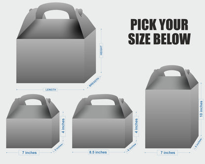 Cricket theme Goodie Return Gift Boxes