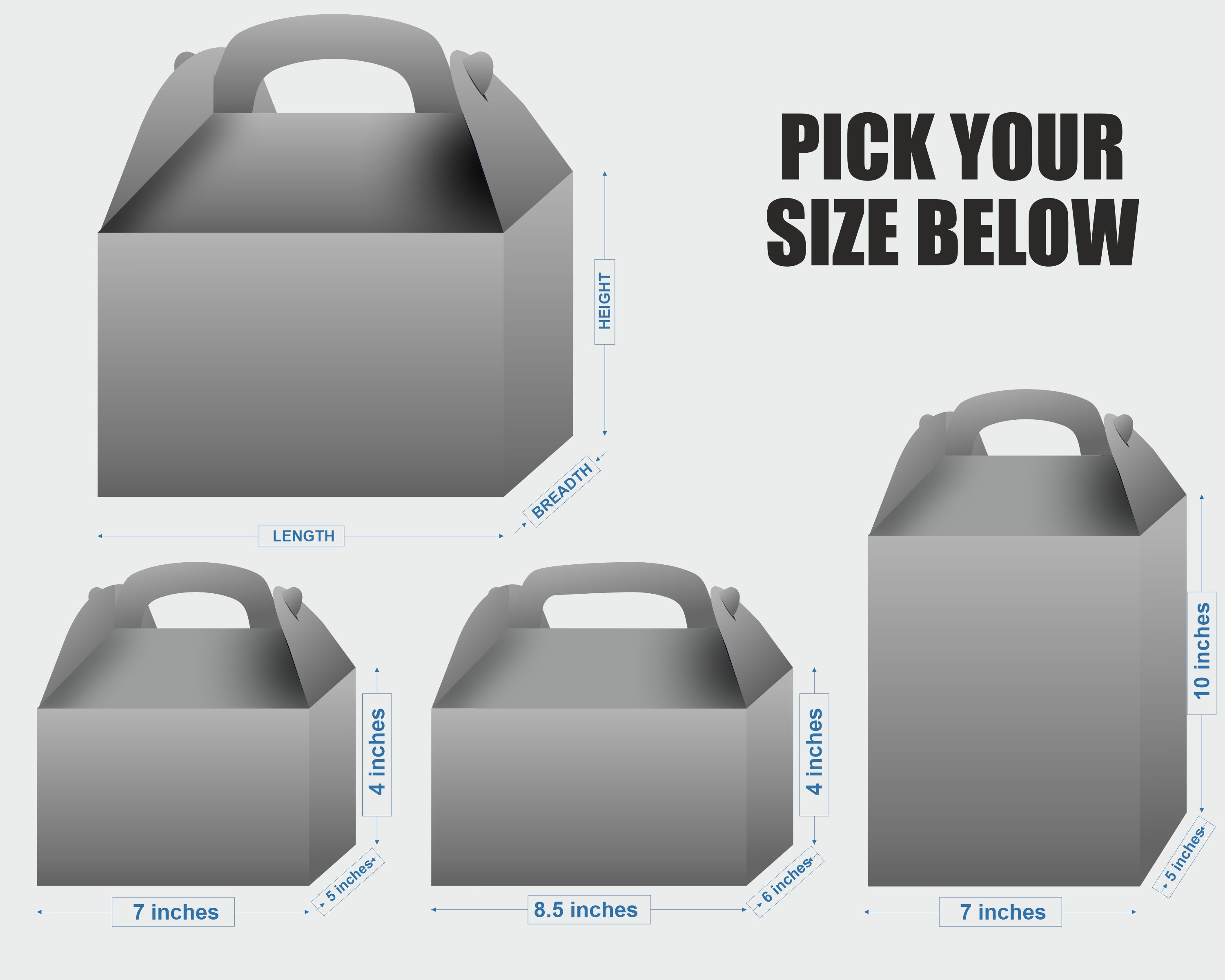 Number Blocks Theme Goodie Return Gift Boxes