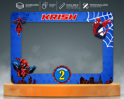 Spiderman Theme Customized Photobooth