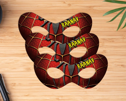 Spiderman Theme Eye Mask