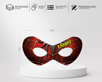 Spiderman Theme Eye Mask