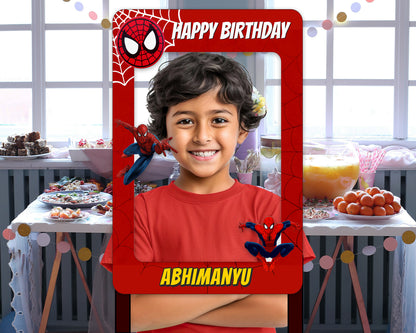 Spiderman Theme Photobooth
