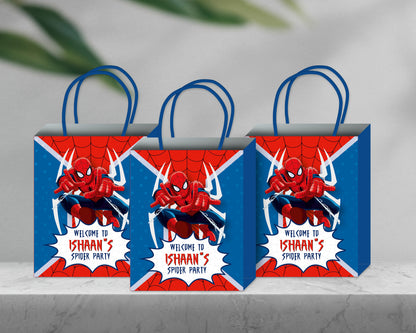 Spiderman  Theme Return Gift Bag