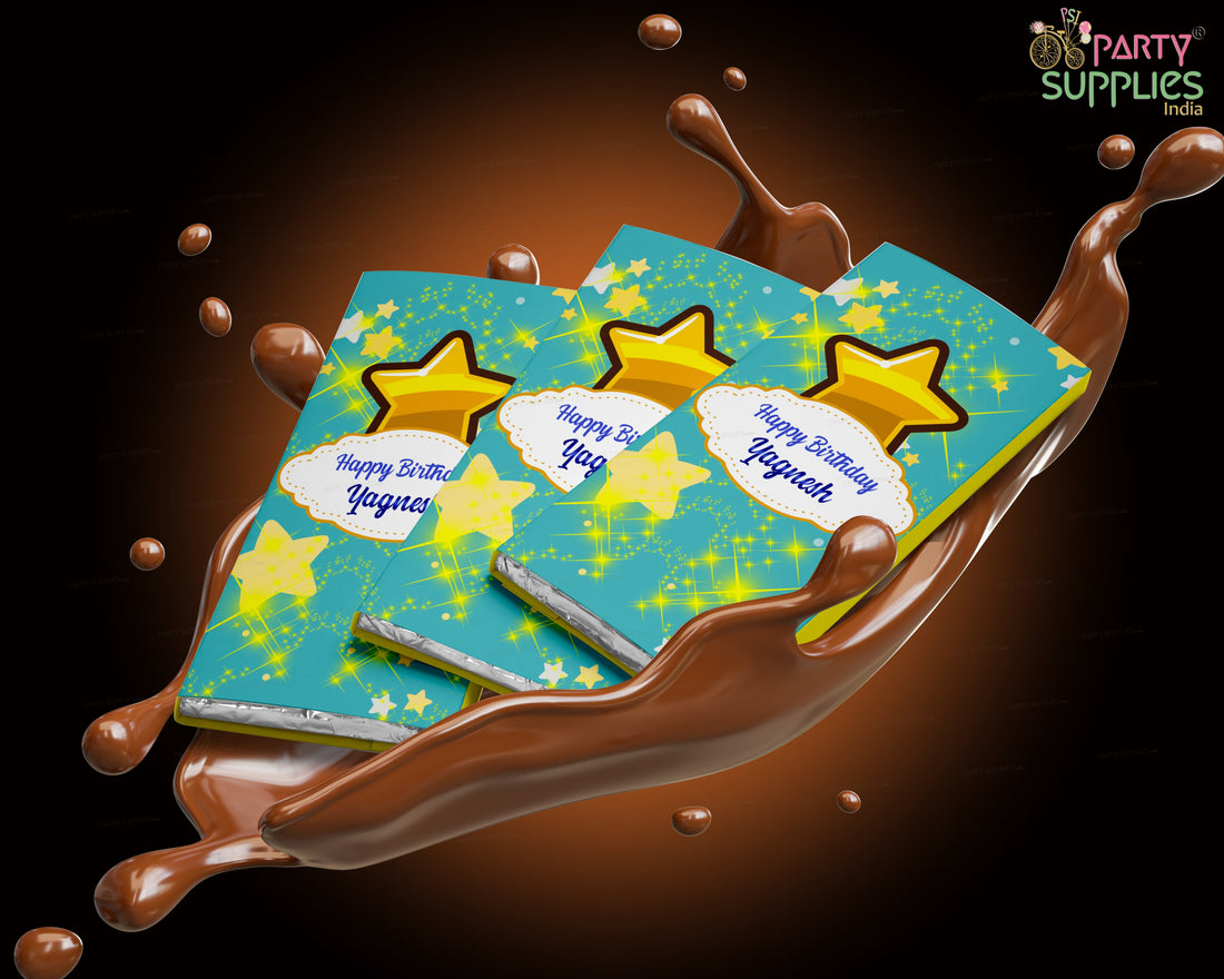 PSI Twinkle Twinkle Little Star Boy Theme Home Made Chocolate Return Gifts