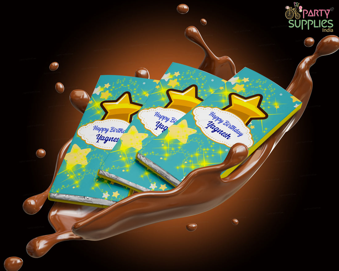 Twinkle Twinkle Little Star Boy Theme Home Made Chocolate Return Gifts
