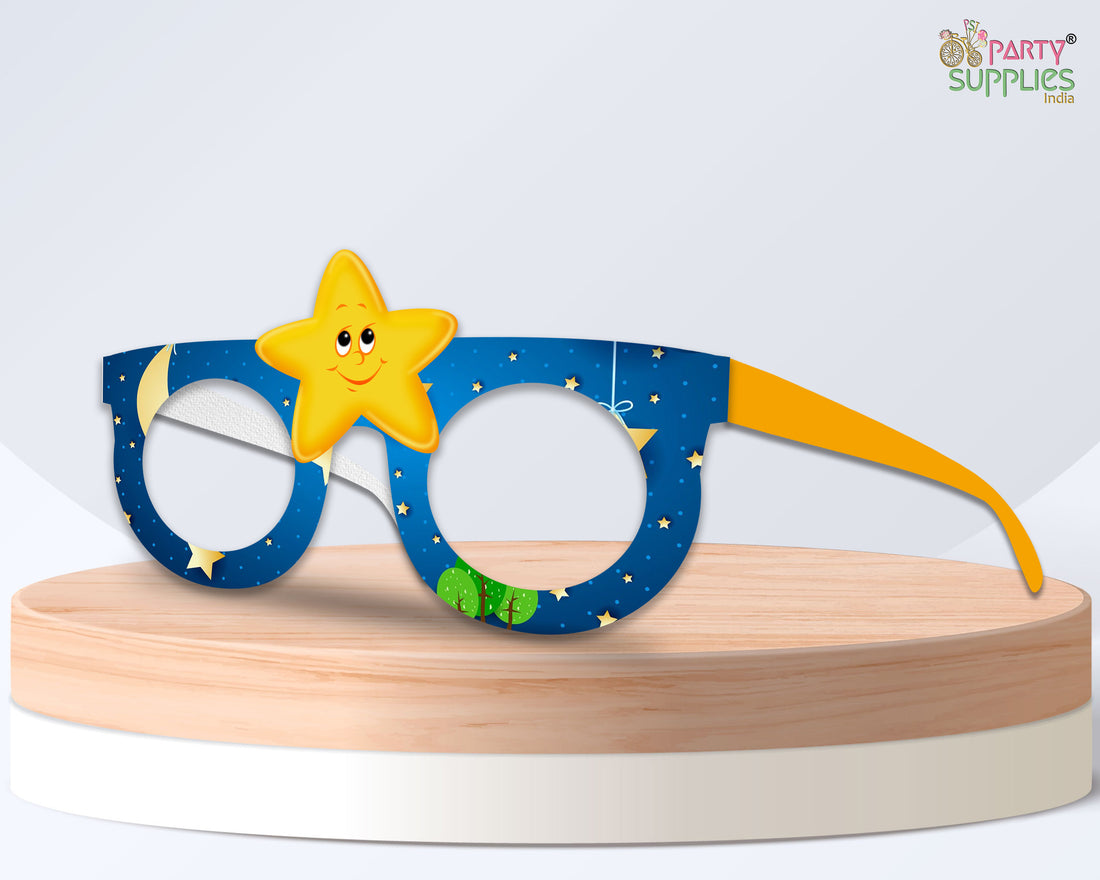 PSI Twinkle Twinkle  Little Star boy Theme Theme Birthday Party glasses