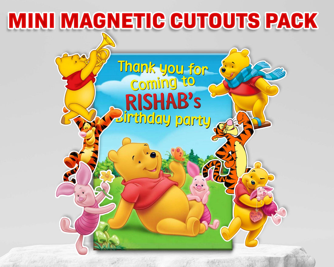 Winnie the Pooh theme Mini Magnetic Return Gift Pack