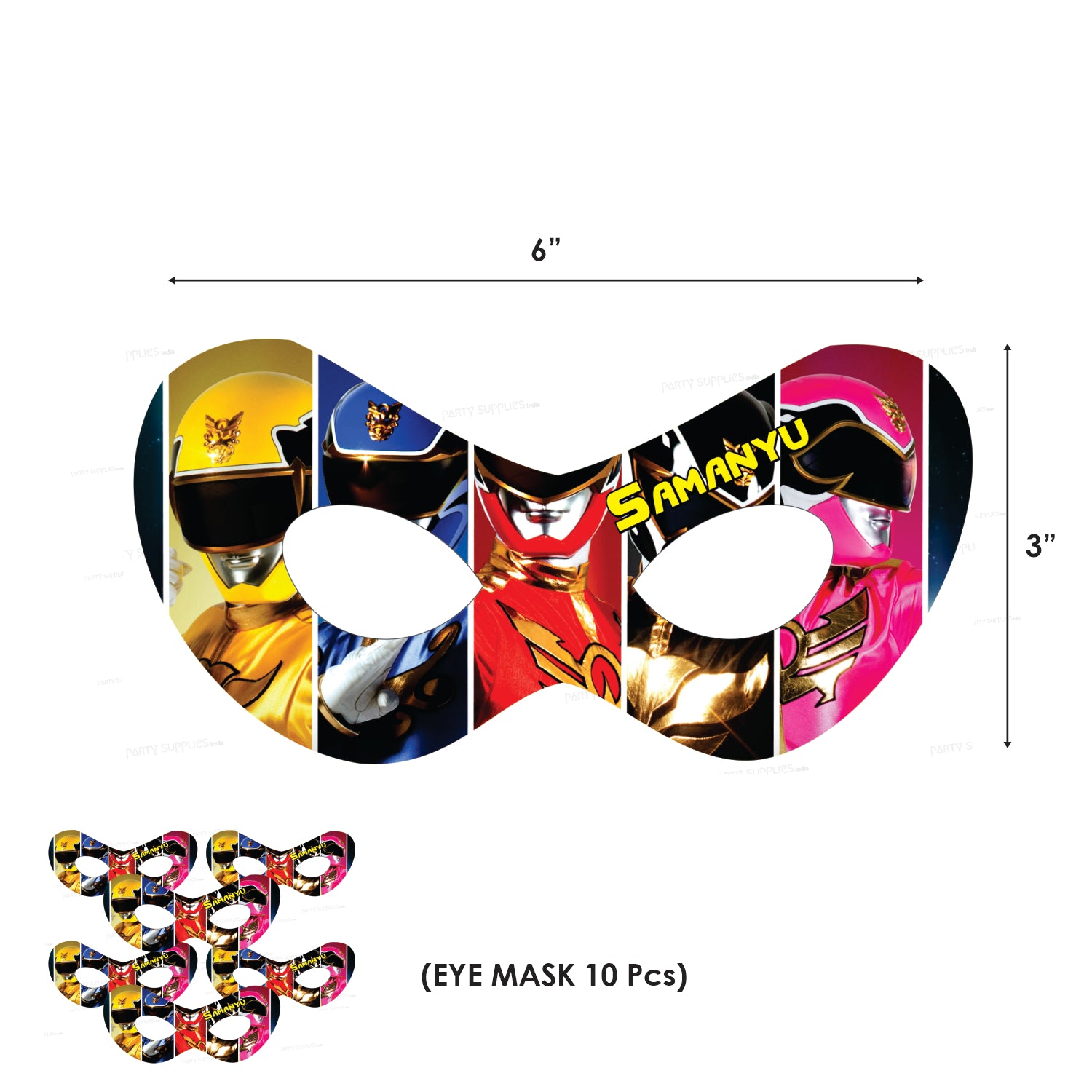 Power Rangers Theme Premium Combo Kit