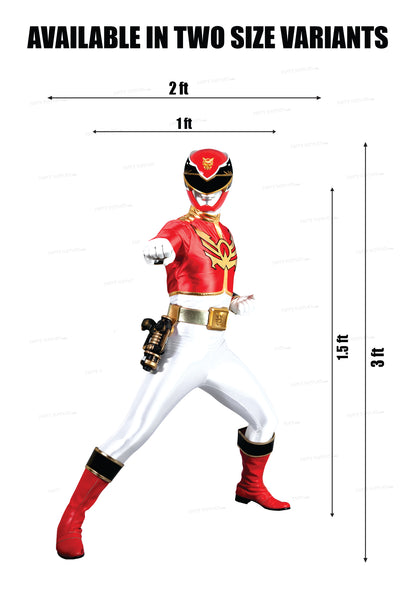 Power Rangers Theme Cutout PWR-13