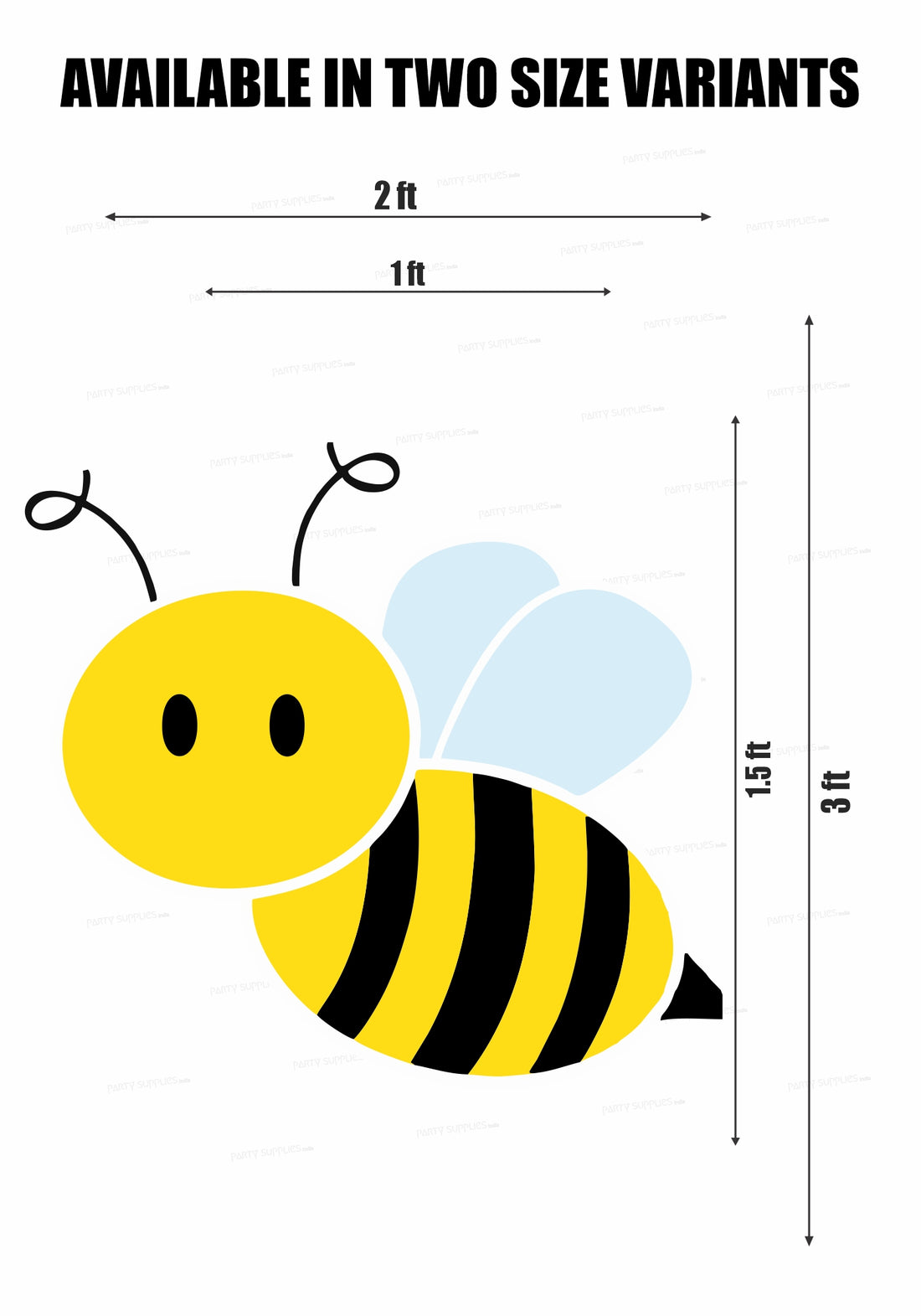 PSI Bumble Bee Theme Cutout - 14