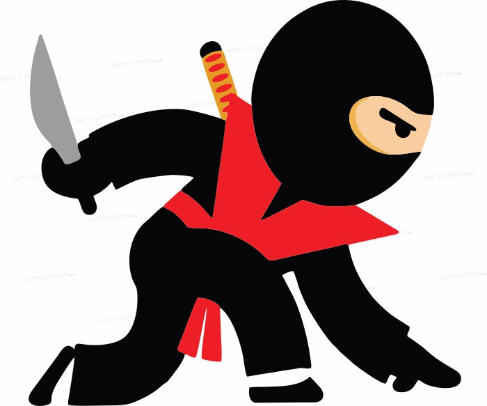 Ninja Theme Cutout NJA-16