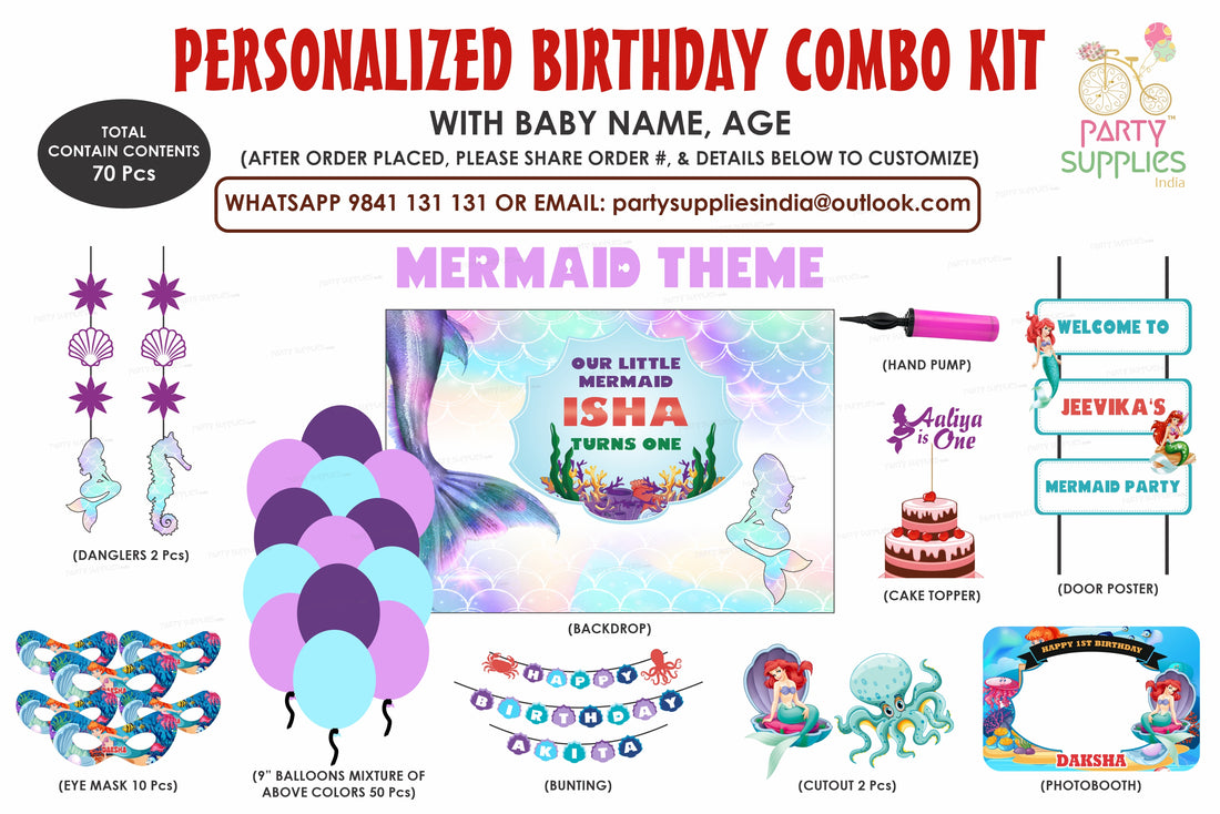 Mermaid Theme Exclusive Kit
