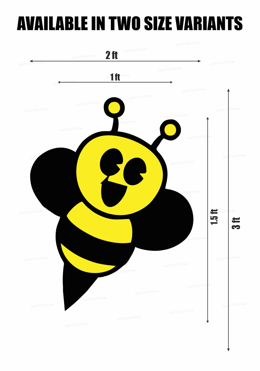 PSI Bumble Bee Theme Cutout - 19