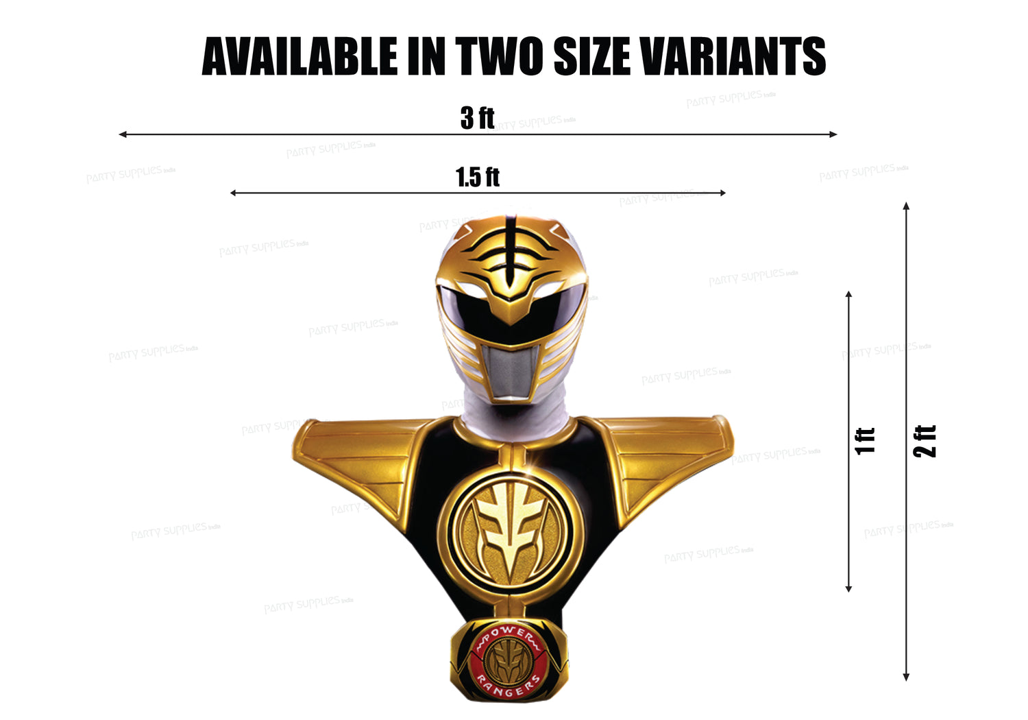 Power Rangers Theme Cutout - 01 | | Party supplies online – Party ...