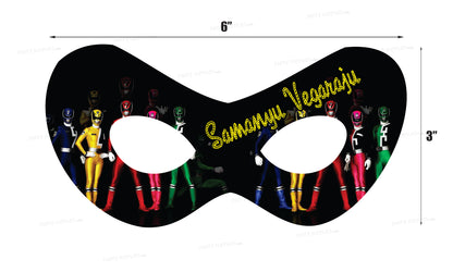 Power Rangers Theme Eye Mask