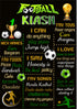 Football Theme Chalk Board - image 1 of 3 | Party Supplies India