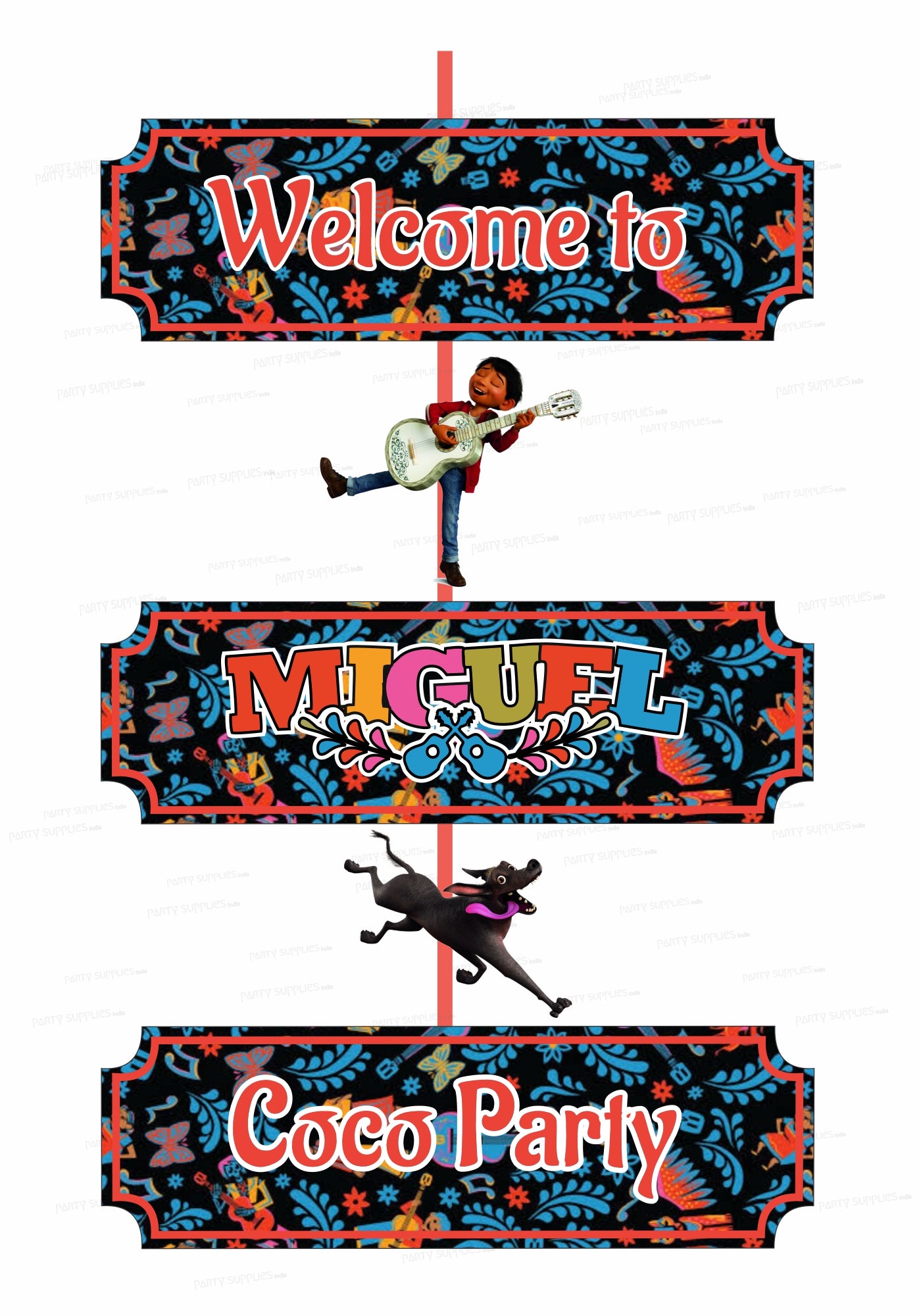 Coco Theme Door Poster