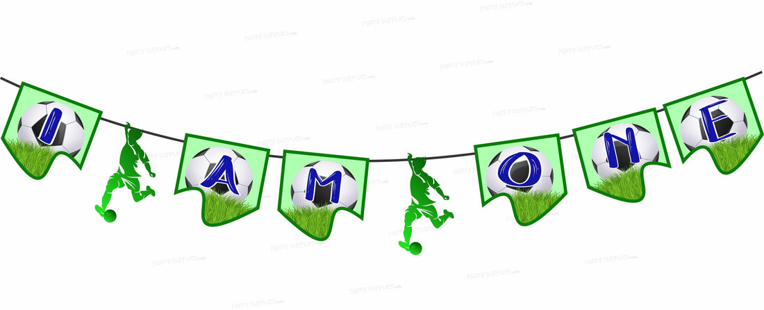 Football Theme Age Hanging