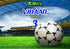 Football Theme Backdrop - 6x4 Ft. - image 1 of 7 | Party Supplies India