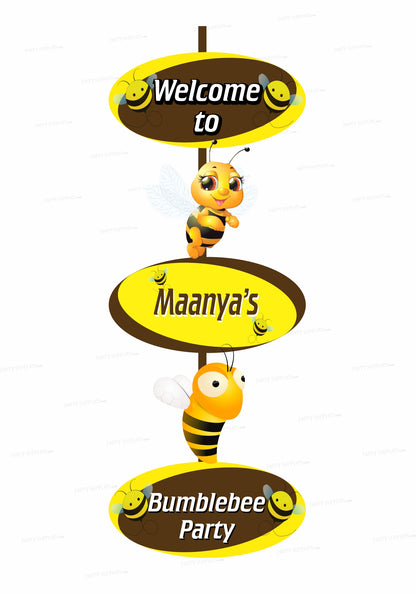 PSI Bumble Bee Theme Door Poster