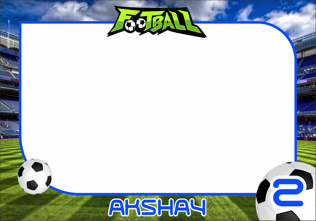 Football Customized Theme PhotoBooth