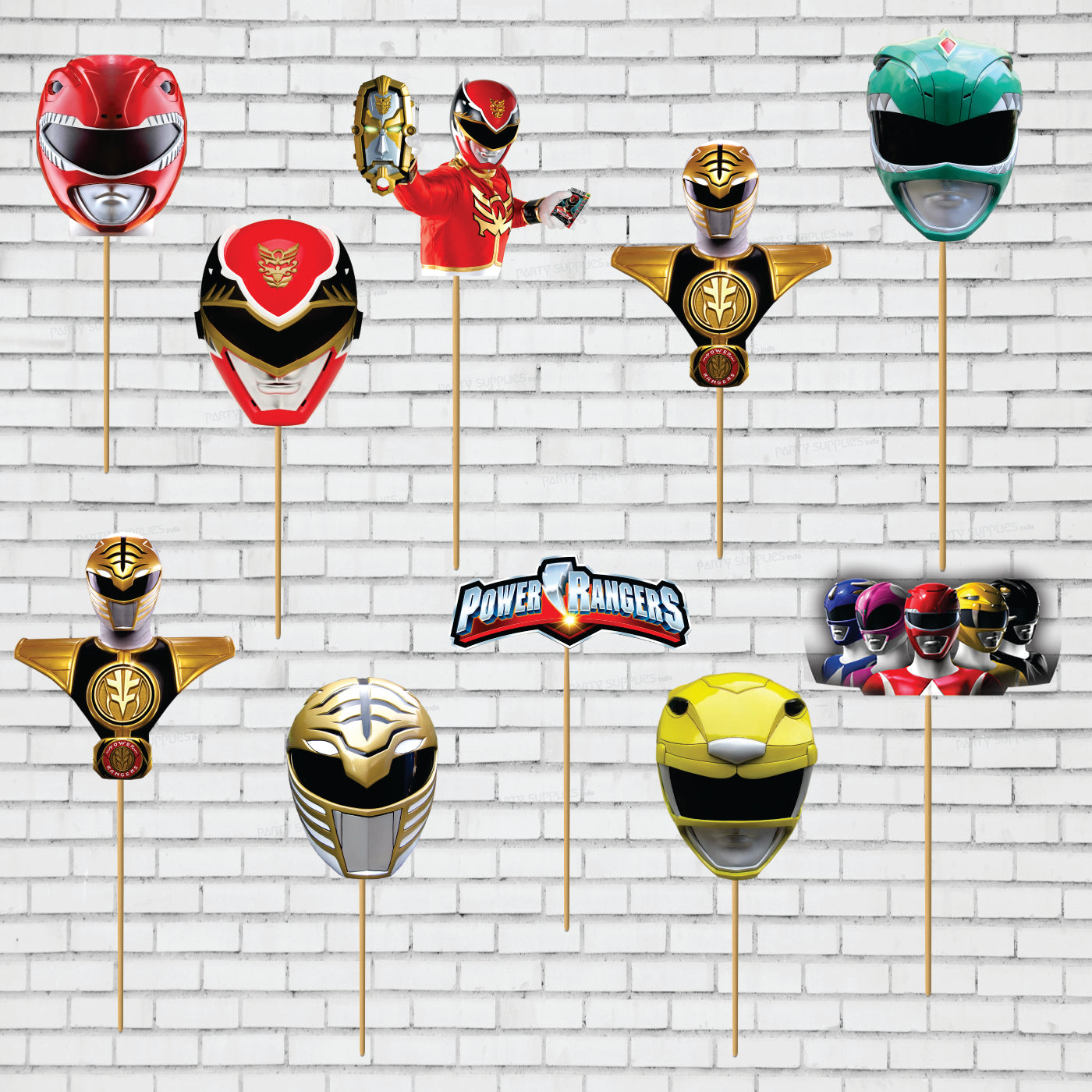 Power Rangers Theme Props | Birthday Party Supplies India Online
