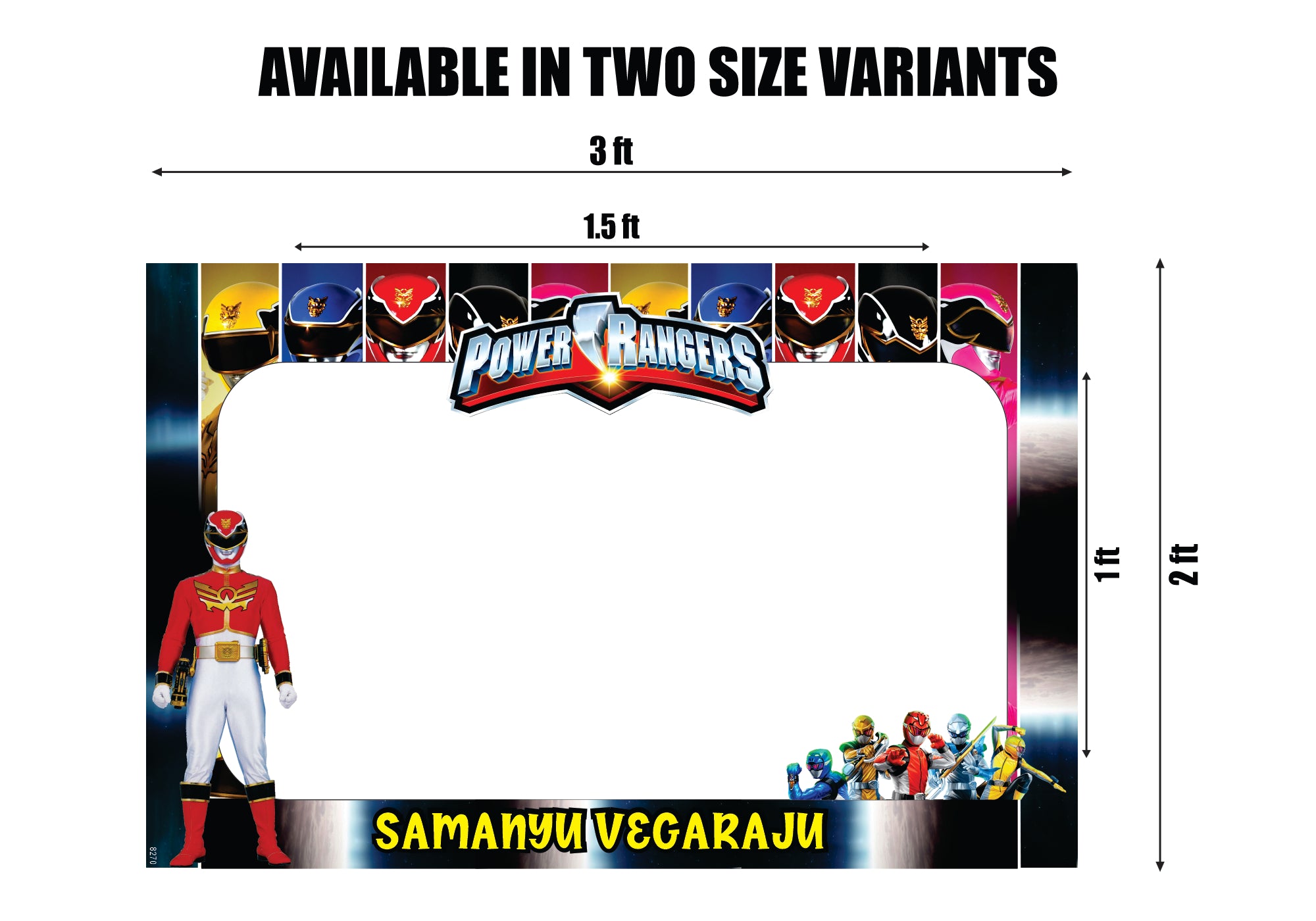 Power Rangers Theme PhotoBooth