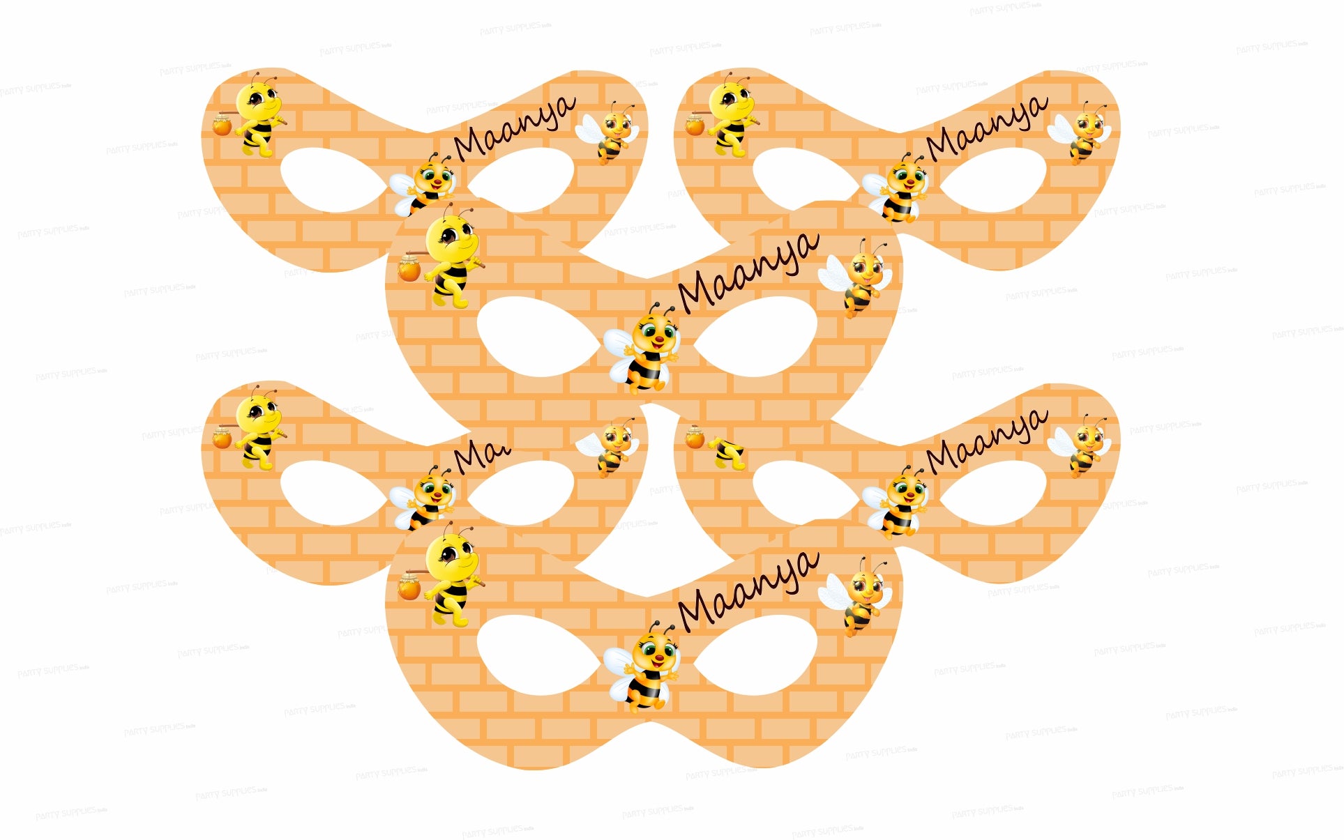 Bumble Bee  Customized Theme Eye Mask