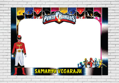 Power Rangers Theme PhotoBooth