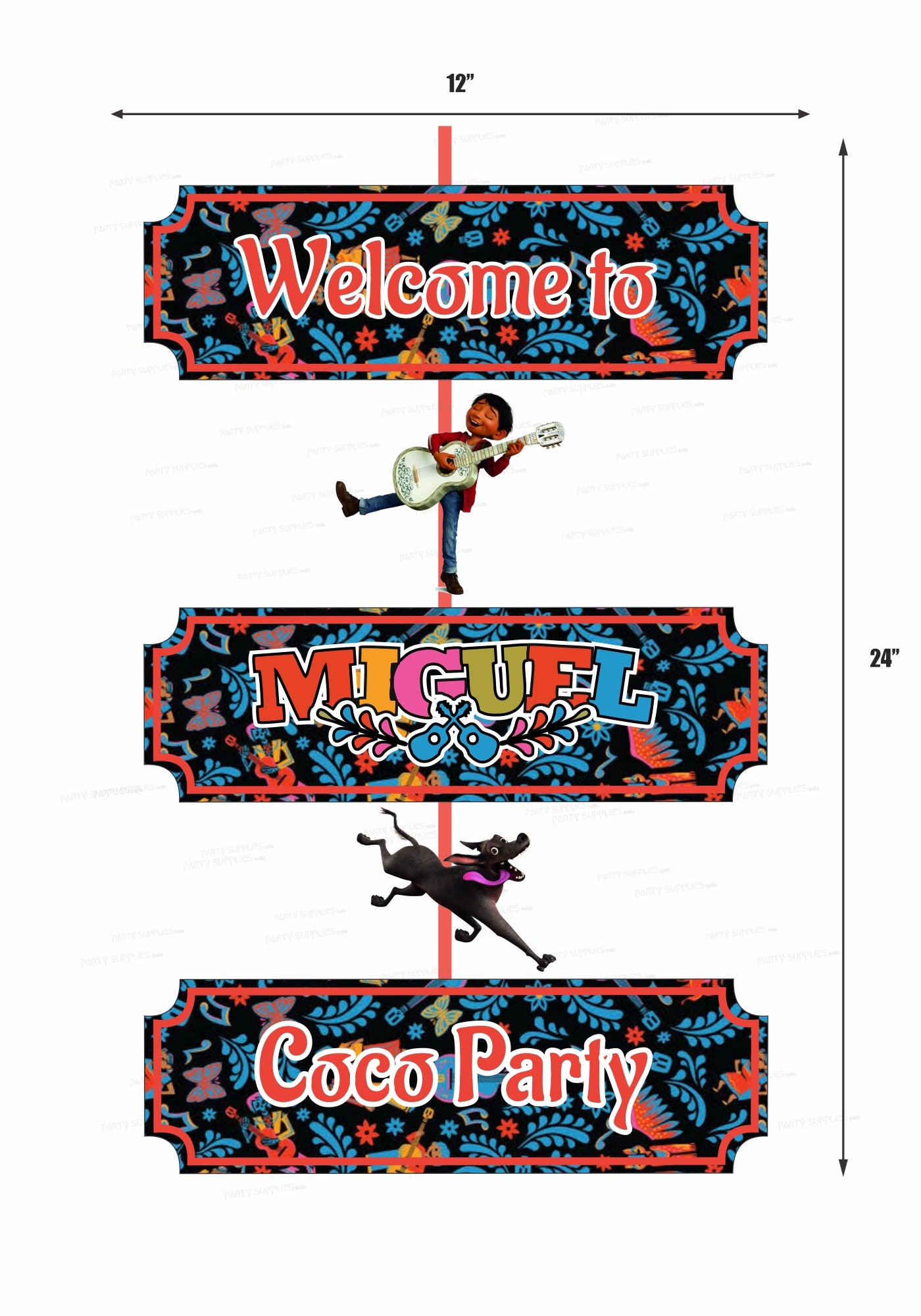 Coco Theme Door Poster