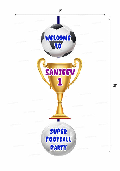 PSI Football Theme Door Poster