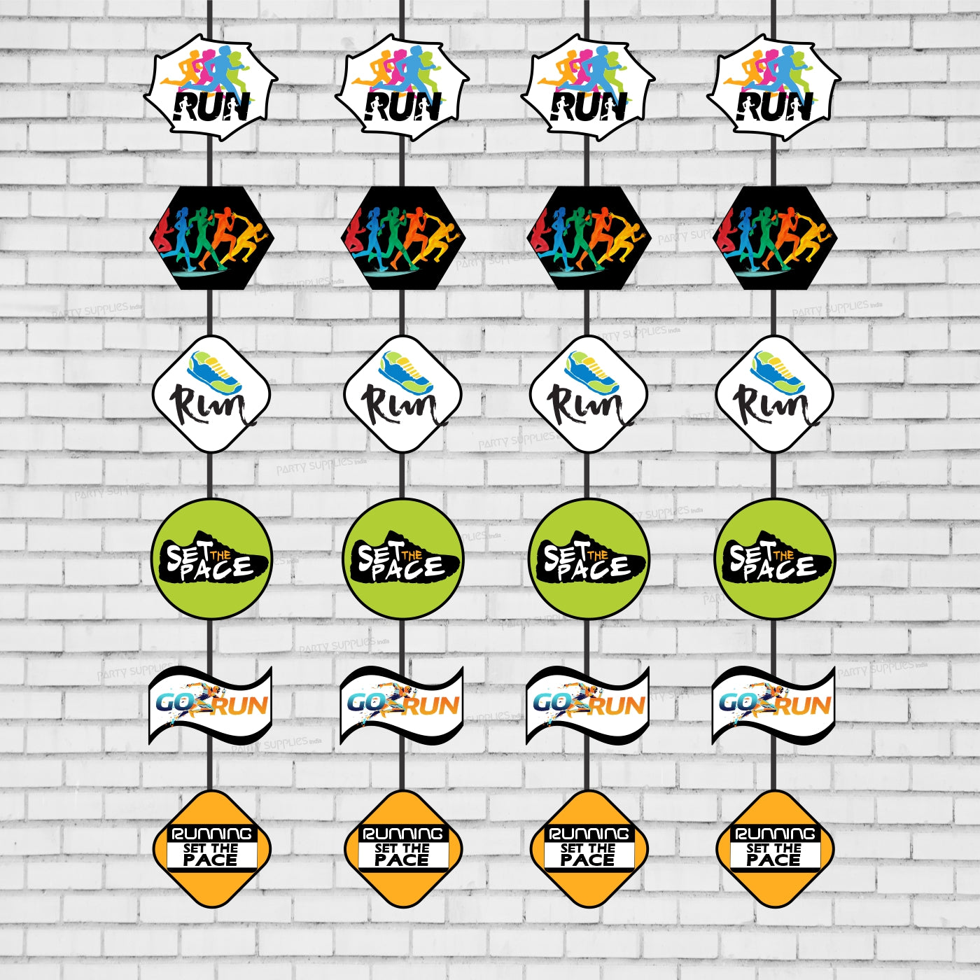 Marathon Theme  Customized  Dangler