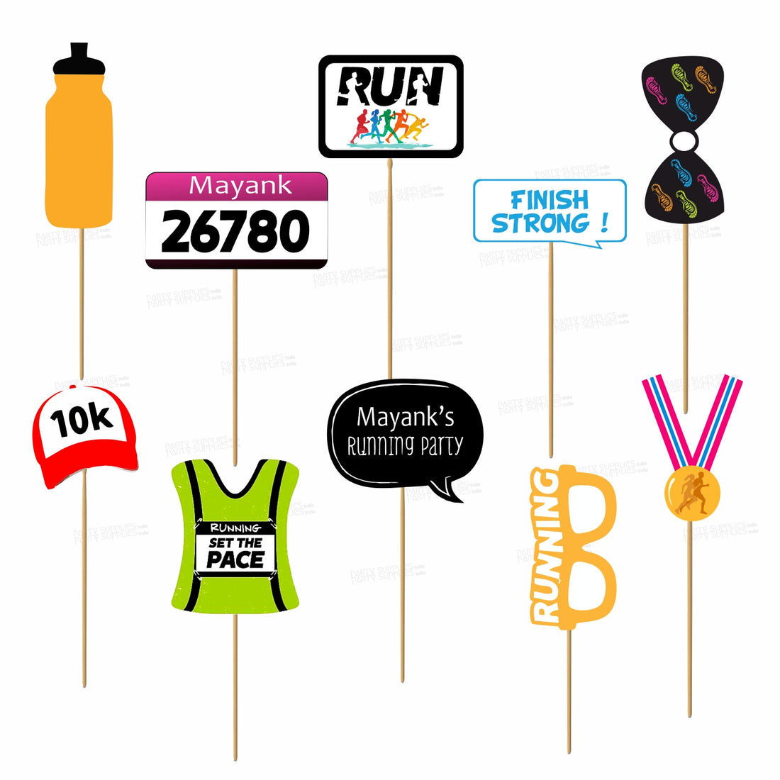 Marathon Theme Customized Props