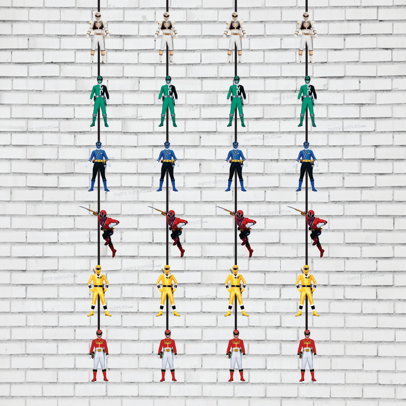 Power Rangers Theme Dangler