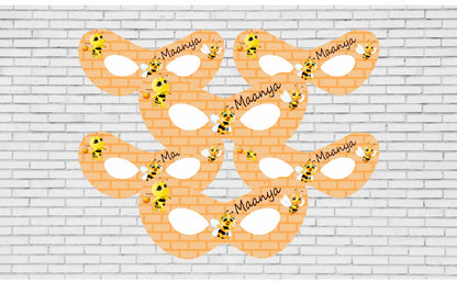 Bumble Bee  Customized Theme Eye Mask