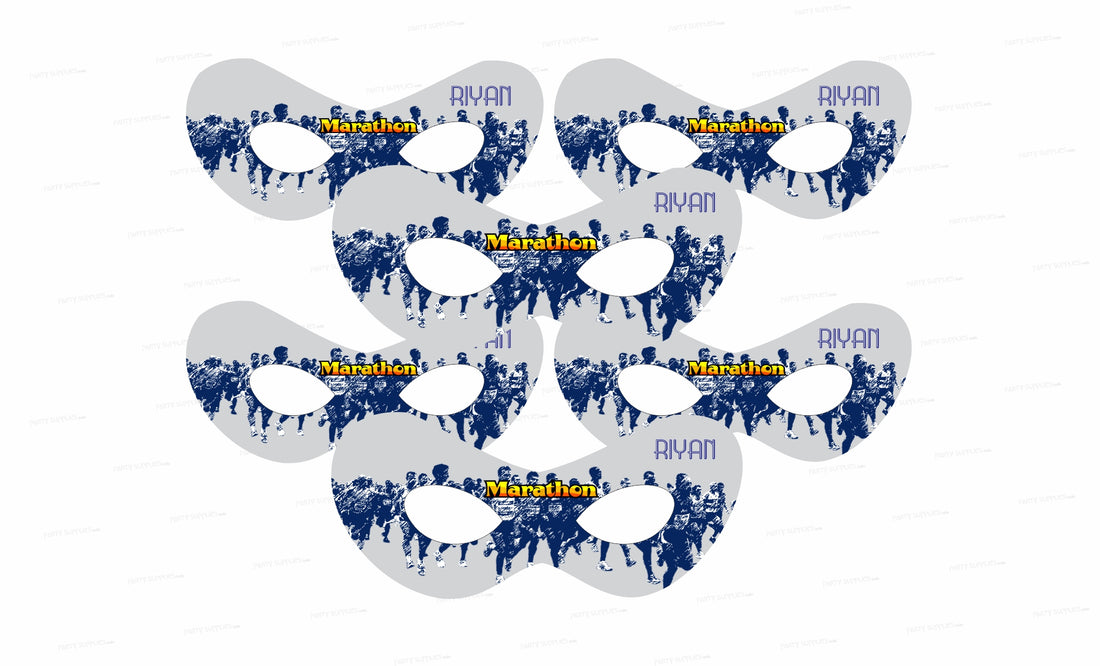 Marathon Theme Classic Eye Mask