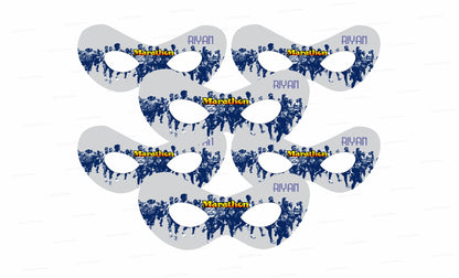 Marathon Theme Classic Eye Mask