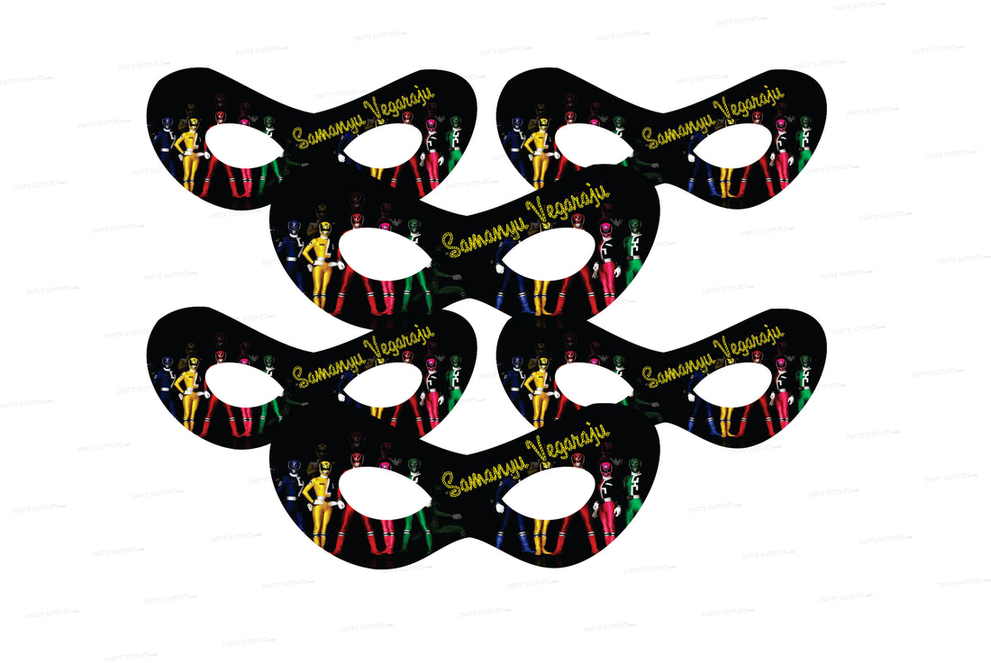 Power Rangers Theme Eye Mask