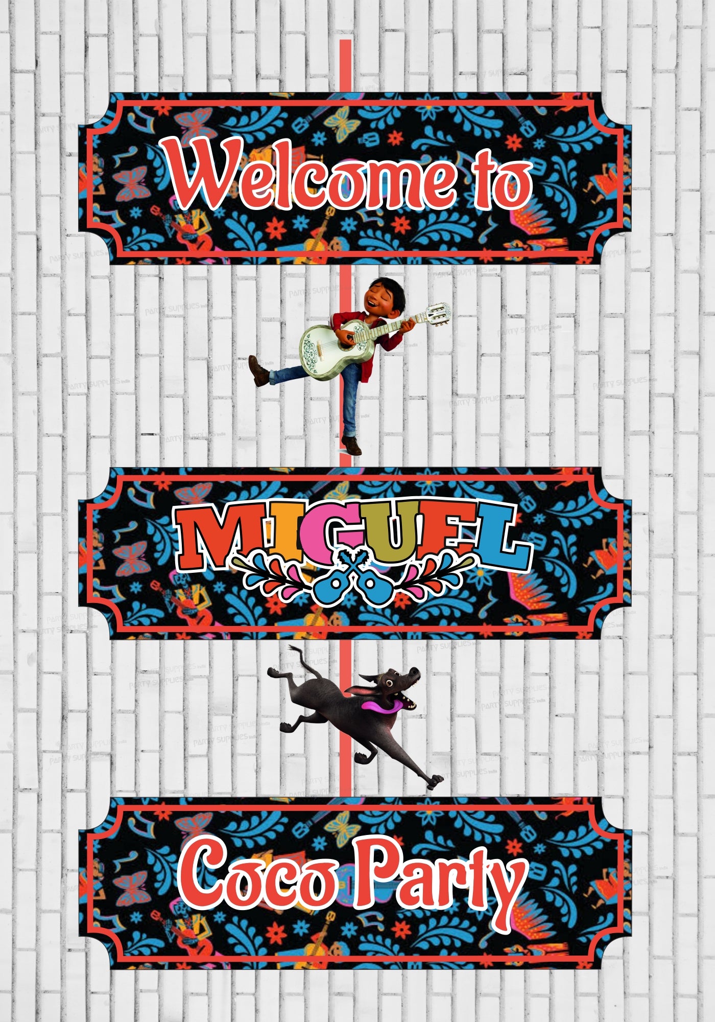 Coco Theme Door Poster