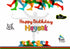Marathon Theme Classic Backdrop - 12x8 Ft. - image 1 of 4 | Party Supplies India