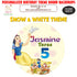Snow And White Theme Round Backdrop - image 1 of 4 | Party Supplies India